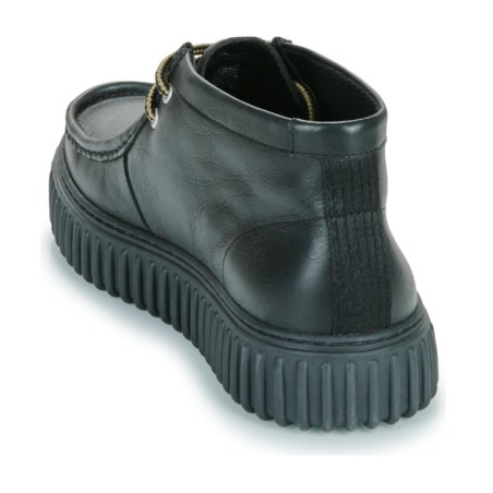CLARKS TORHILL HI Stivaletto Uomo Con Lacci In Vera Pelle Nero