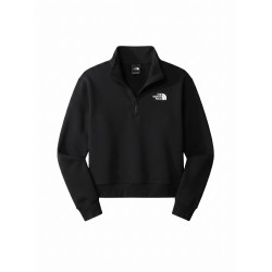 The North Face NF0A8ET5JK3 EVO SD REGULAR Felpa Donna Con Zip Corta Nero
