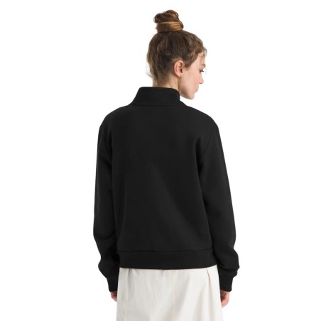 The North Face NF0A8ET5JK3 EVO SD REGULAR Felpa Donna Con Zip Corta Nero