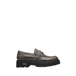 CULT SLASH 3635 LOW M Mocassino Uomo Platform Dk.Brown
