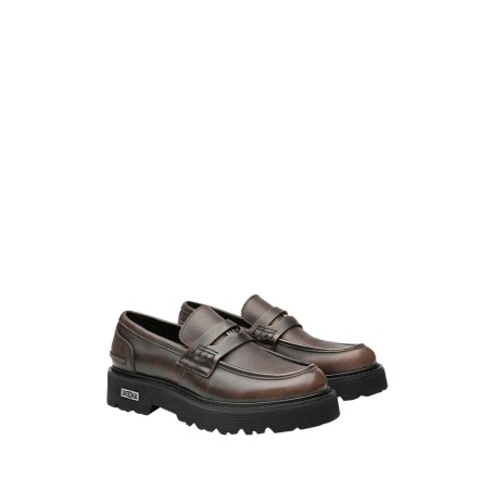 CULT SLASH 3635 LOW M Mocassino Uomo Platform Dk.Brown