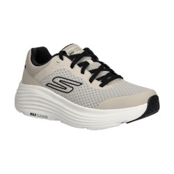 SKECHERS 220613 MAX CUSHIONING ENDEAVOUR Sneakers Uomo Stringate Taupe Black 2
