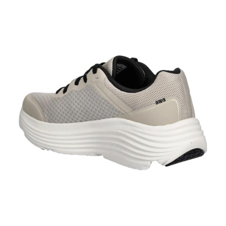 SKECHERS 220613 MAX CUSHIONING ENDEAVOUR Sneakers Uomo Stringate Taupe Black