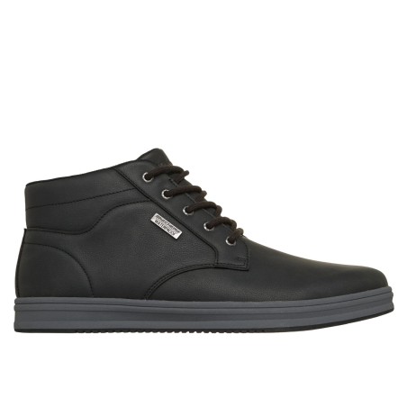 SKECHERS 211461 PALMIRO WALLACE Stivaletto Uomo Stringati Waterproof Nero