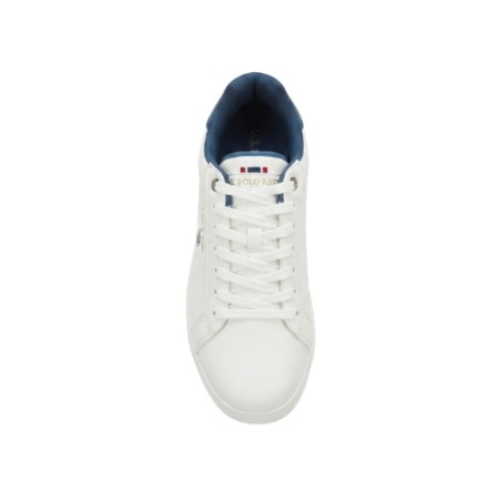 U.S. Polo Assn. RON001 Sneakers Uomo Stringate Con Logo Laterale White