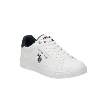U.S. Polo Assn. RON001 Sneakers Uomo Stringate Con Logo Laterale White