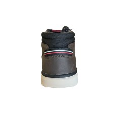U.S. Polo Assn. YGOR013 Sneakers Mid Uomo Stringate Con Logo Laterale Dark Brown 2