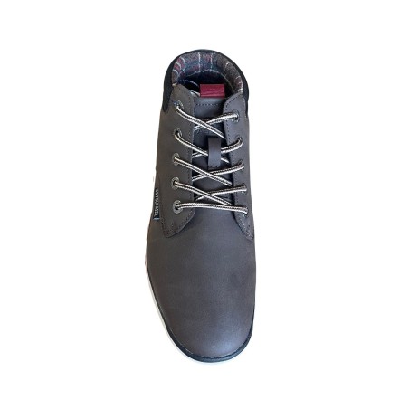 U.S. Polo Assn. YGOR013 Sneakers Mid Uomo Stringate Con Logo Laterale Dark Brown