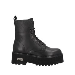 CULT CLW346000 AXL 3460 Anfibi Donna Con Plateau e Zip Laterale Black