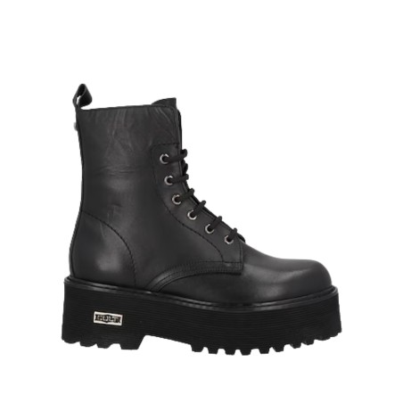 CULT CLW346000 AXL 3460 Anfibi Donna Con Plateau e Zip Laterale Black