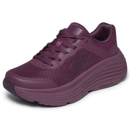SKECHERS 129470 MAX CUSHIONING ENDEAVOUR Sneakers Donna Stringate Burgundy