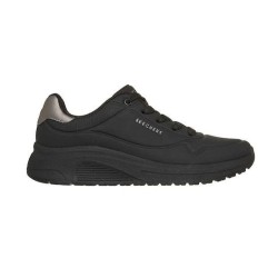 SKECHERS 190265 UNO LITE 2 Sneakers Donna Stringate Nero