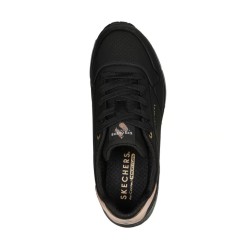 Skechers 310545L UNO GEN1-SHIMMER AWAY Sneakers Ragazza Stringate Nero 2