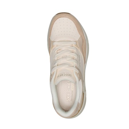 SKECHERS 190133 ROVINA LITE COOL TWO THE CORE Sneakers Donna Stringate Natural/Multi
