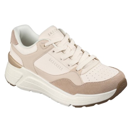 SKECHERS 190133 ROVINA LITE COOL TWO THE CORE Sneakers Donna Stringate Natural/Multi