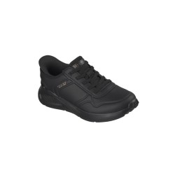 SKECHERS 177394 UNO LITE FLOATING STEPS Sneakers Donna Con Lacci Elastici Slip-Ins Nero 2