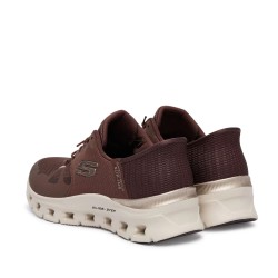 SKECHERS 150438 GLIDE STEP PRO RADIANT STRIDE Sneakers Donna Con Lacci Elastici Slip-Ins Choc 2
