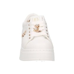 Laura Biagiotti 9820 Sneakers Donna Platform Stringate con Accessori White 2