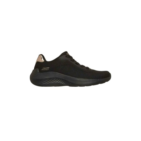 SKECHERS 117679 BOBS SQUAD WAVES CURRENT LOOK Sneakers Donna Stringate Black