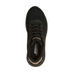 SKECHERS 117679 BOBS SQUAD WAVES CURRENT LOOK Sneakers Donna Stringate Black 2