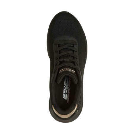 SKECHERS 117679 BOBS SQUAD WAVES CURRENT LOOK Sneakers Donna Stringate Black