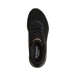 SKECHERS 117720 BOBS ARCH FIT ELEV8 Sneakers Donna Con Lacci Elastici Dark Black 2
