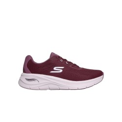 SKECHERS 150884 ARCH FIT 3.0 Easy Flow Sneakers Donna Stringate Burgundy