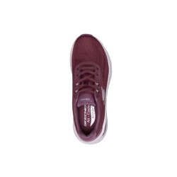 SKECHERS 150884 ARCH FIT 3.0 Easy Flow Sneakers Donna Stringate Burgundy 2
