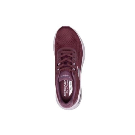 SKECHERS 150884 ARCH FIT 3.0 Easy Flow Sneakers Donna Stringate Burgundy