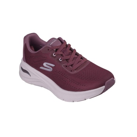 SKECHERS 150884 ARCH FIT 3.0 Easy Flow Sneakers Donna Stringate Burgundy