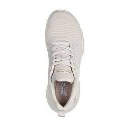 SKECHERS 117385 BOBS B FLEX HI FLYING HI Sneakers Donna Stringate Off White 2