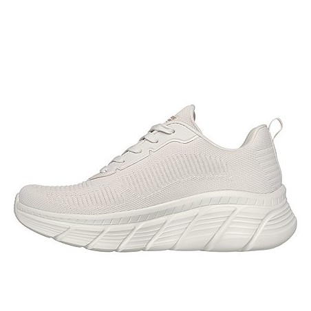 SKECHERS 117385 BOBS B FLEX HI FLYING HI Sneakers Donna Stringate Off White