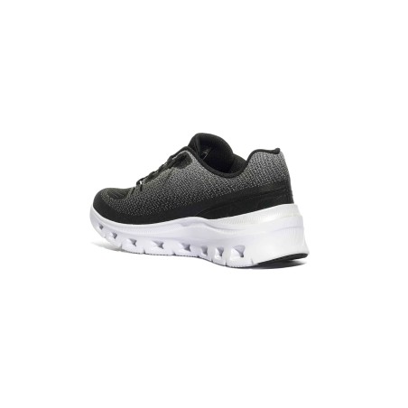 SKECHERS 150437 GLIDE STEP PRO SOFT MIRAGE Sneakers Donna Con Lacci Elastici Slip-Ins Black/white