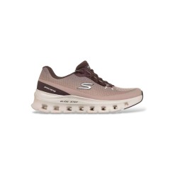 SKECHERS 150437 GLIDE STEP PRO SOFT MIRAGE Sneakers Donna Con Lacci Elastici Slip-Ins Brown