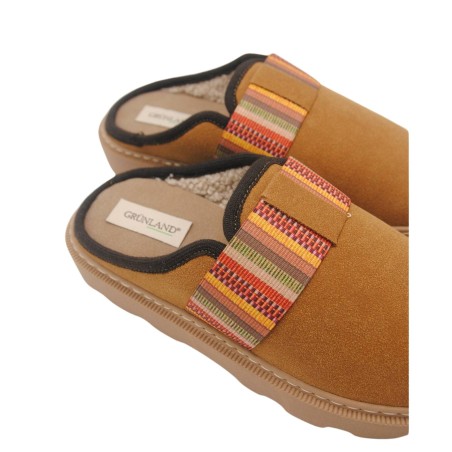 Grunland DAKA CI3365-B1 Pantofola Sabot Donna Cuoio