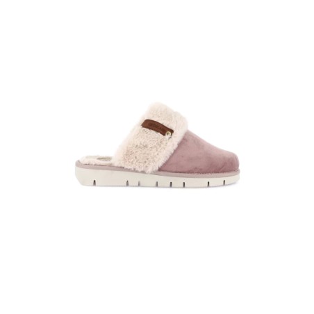 Grunland LOXI CI3023-G7 Pantofola Donna Con Pelliccia Malva