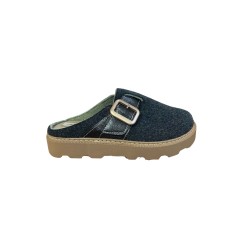 Grunland DAKA CI3366-B1 Pantofola Sabot Donna Blu
