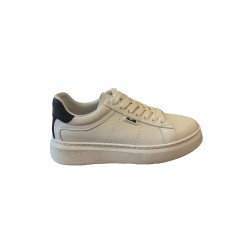 Paciotti 4US 00111 Sneaker Uomo Stringate In Vera Pelle Bianco