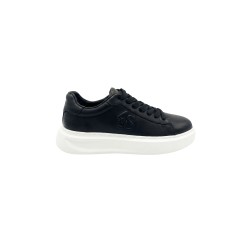 Paciotti 4US 00121 Sneaker Uomo Stringate In Vera Pelle Nero