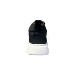 Paciotti 4US 0091 Sneaker Uomo Senza Lacci In Vera Pelle Nero 2