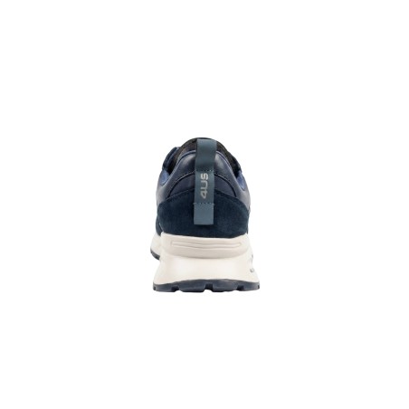 Paciotti 4US 25-437 Sneaker Uomo Stringate Con Suola Loggata Blu