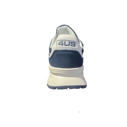 Paciotti 4US 25-439 Sneaker Uomo Stringate Scamosciate Navy/Grey 2