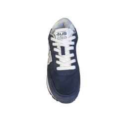 Paciotti 4US 25-450 Sneaker Uomo Stringate Scamosciate Navy 2