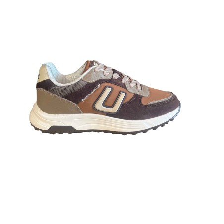 Paciotti 4US 25-438 Sneaker Uomo Stringate In Vera Pelle Marrone