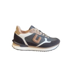 Paciotti 4US 25-891 Sneaker Uomo Stringate In Vera Pelle Dark Brown