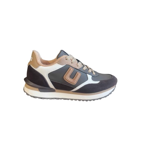 Paciotti 4US 25-891 Sneaker Uomo Stringate In Vera Pelle Dark Brown