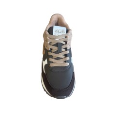 Paciotti 4US 25-891 Sneaker Uomo Stringate In Vera Pelle Dark Brown 2