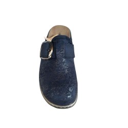 Grunland DASA CE0791-B1 Pantofola Donna Con Plantare Estaibile E Fascia Regolabile Blu 2