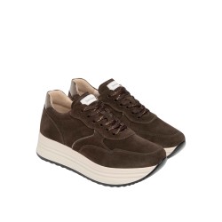 Nero Giardini AROLD I617341D Sneakers Donna Platform Stringate Testa Di Moro 2