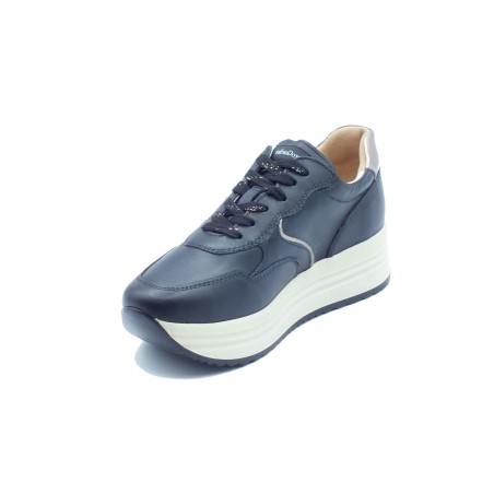 Nero Giardini GUANTO I617340D Sneakers Donna Platform Stringate Nero
